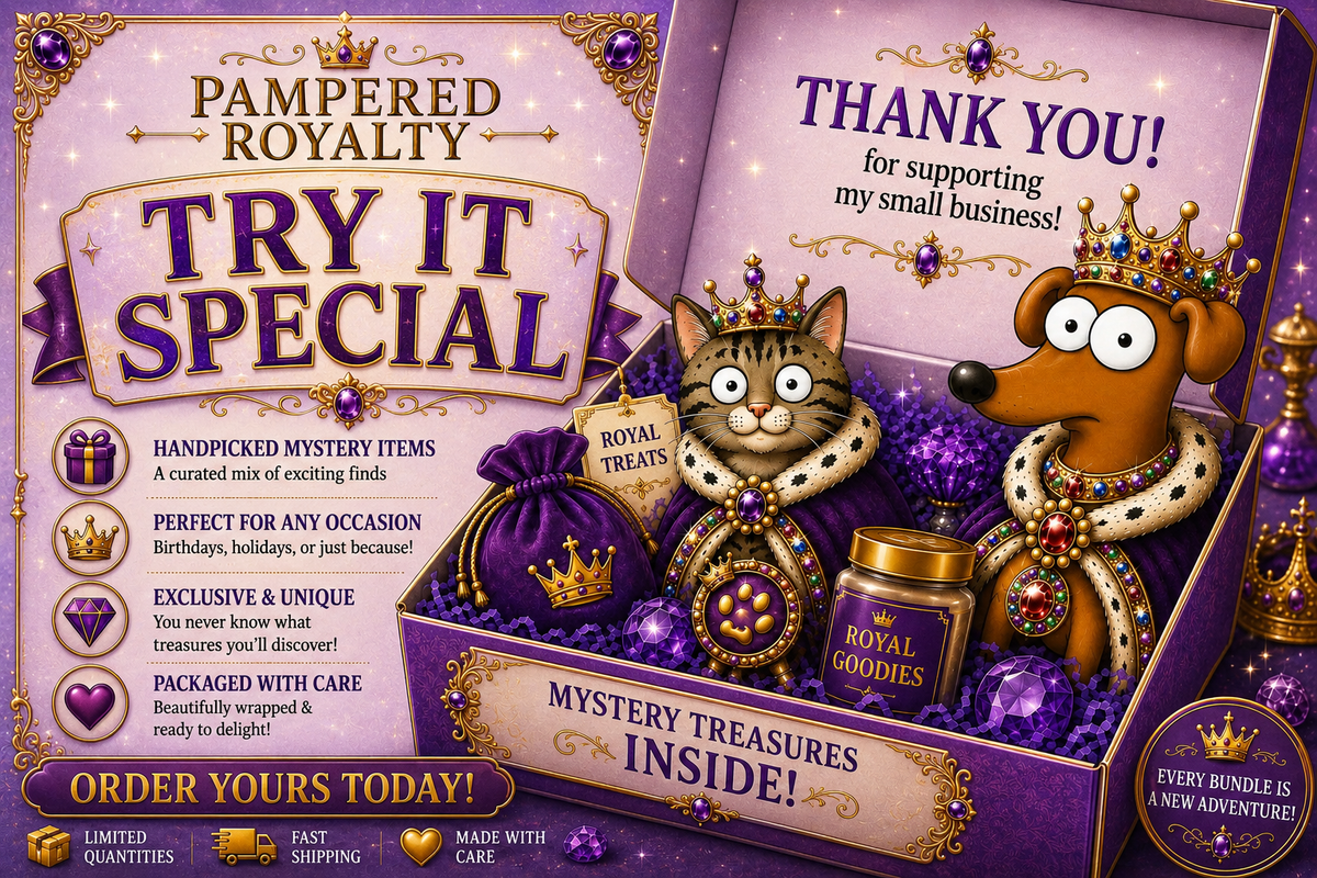 PAMPERED ROYALTY TRY IT SPECIAL