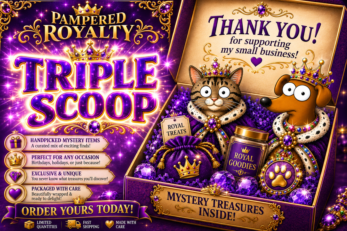 PAMPERED ROYALTY TRIPLE SCOOP