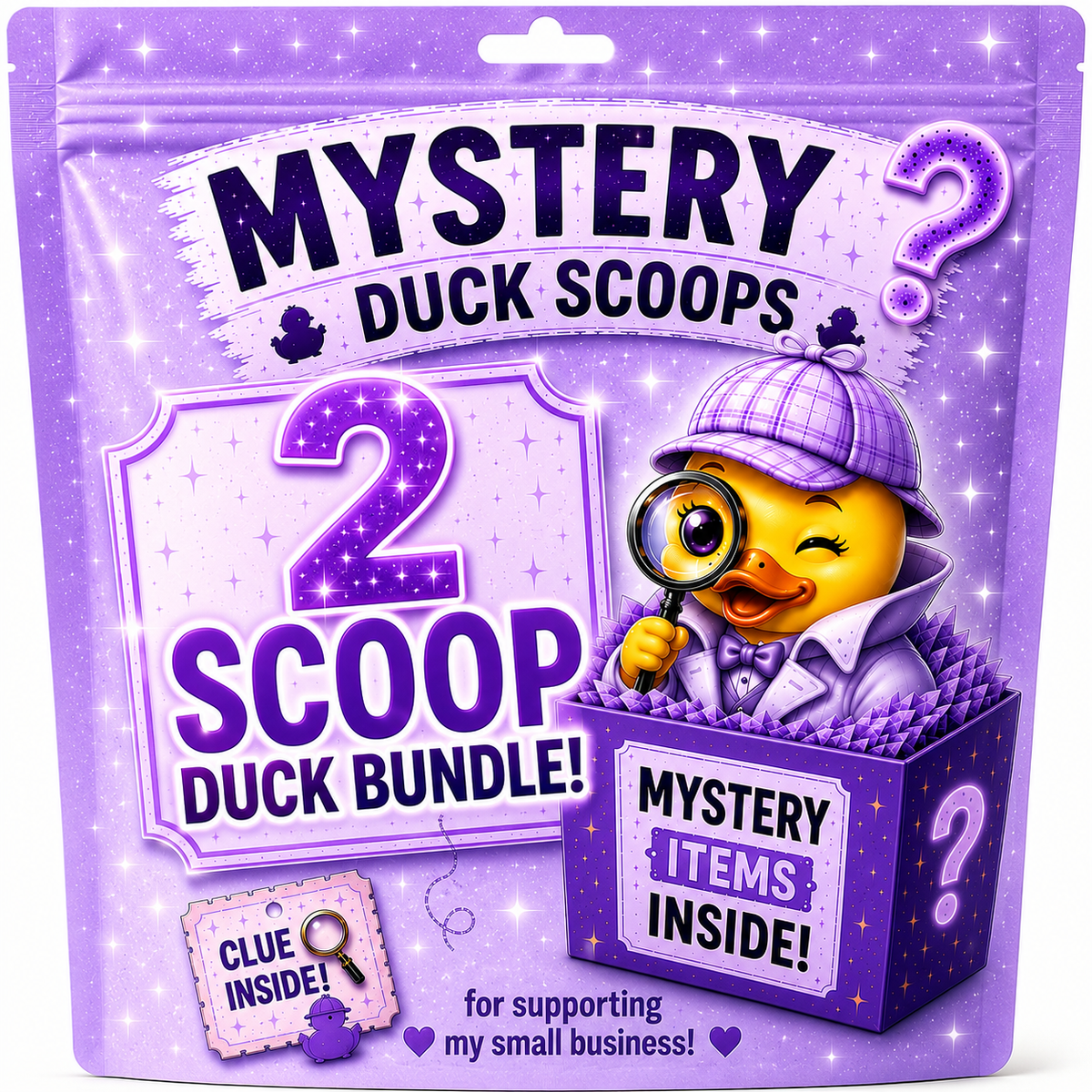 2 BEAD SCOOPS DUCK BUNDLE