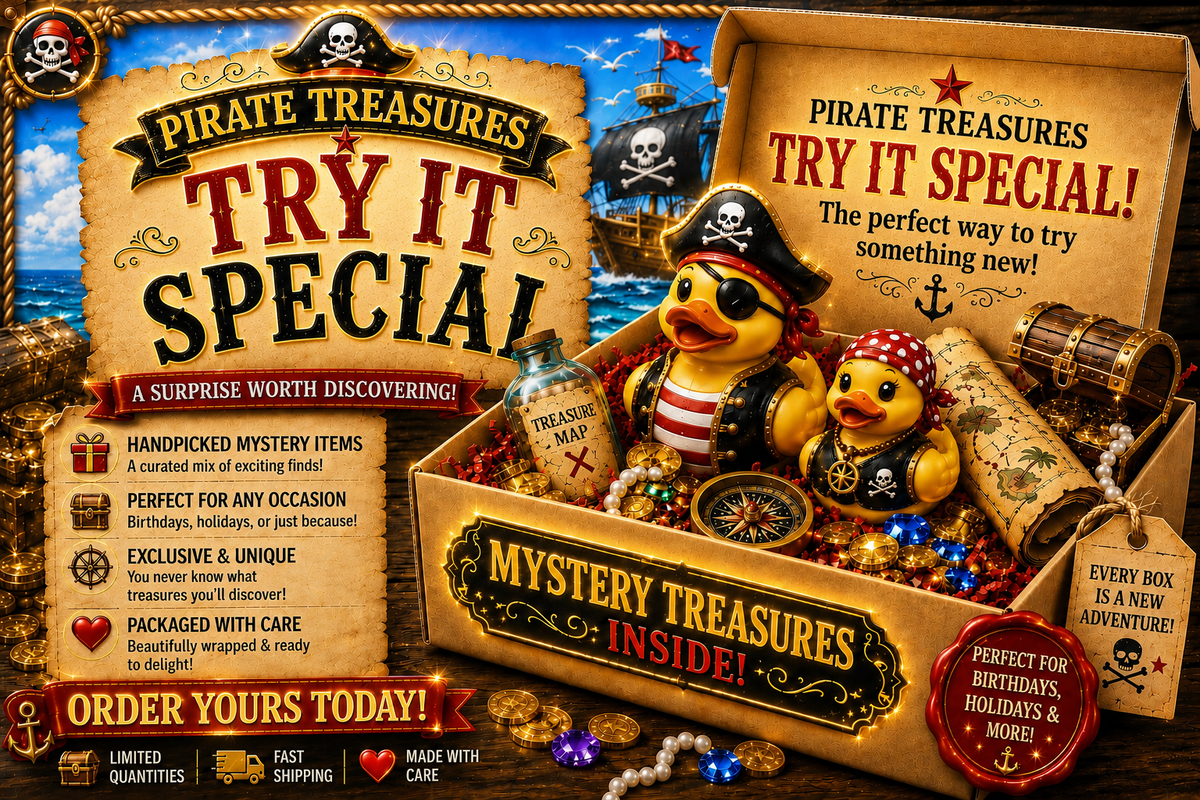 PIRATE TREASURES TRY IT SPECIAL