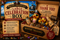 LARGE CELEBRATION (OR JUST BECAUSE) PIRATE BOX