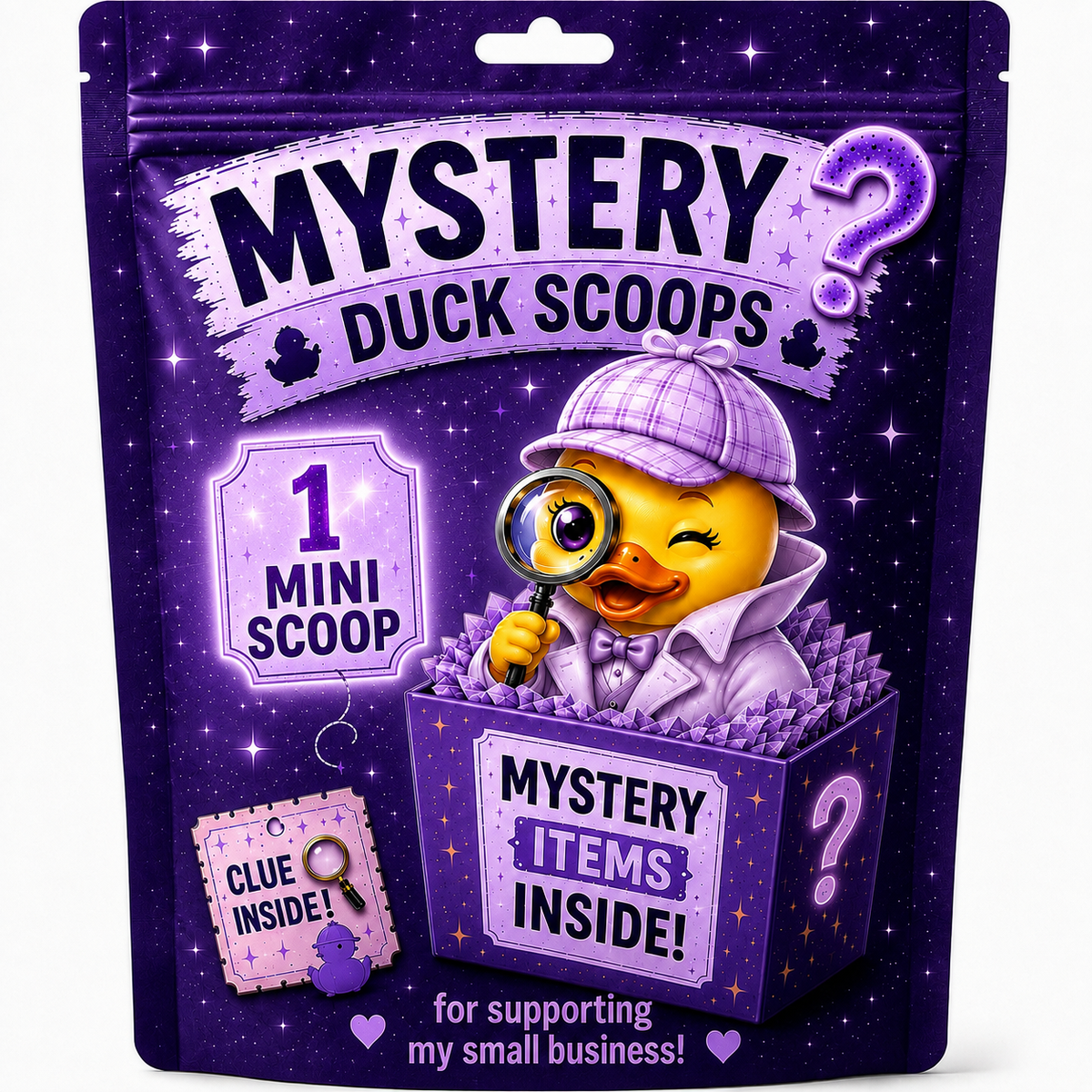 Mystery Duck Mini Bead Scoop – Single Mini Scoop